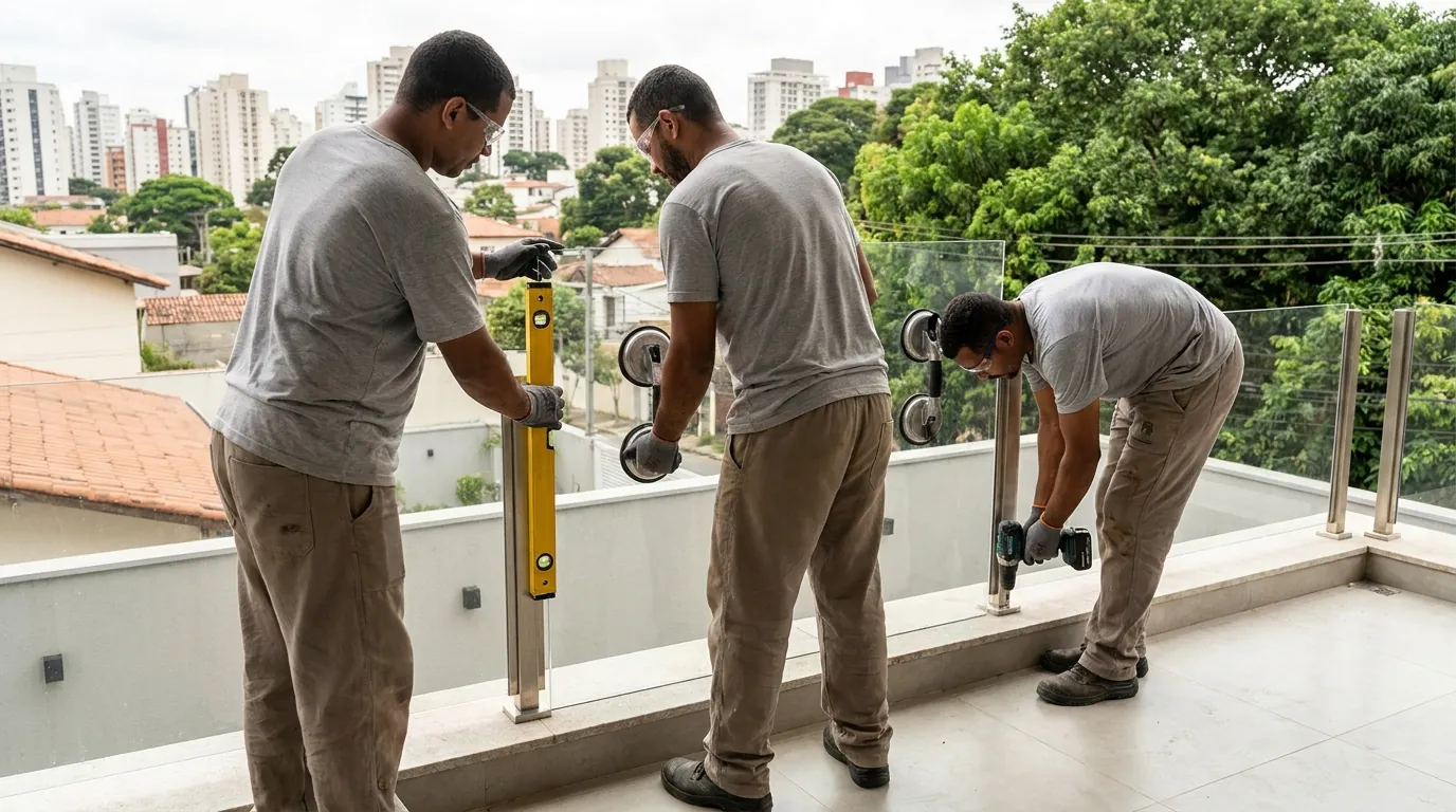 Sacada de Vidro para Condomínio