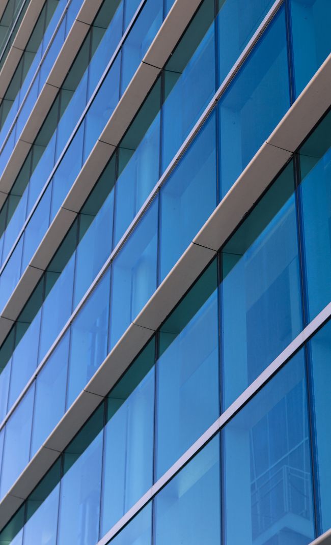 fachada de vidro em Natal