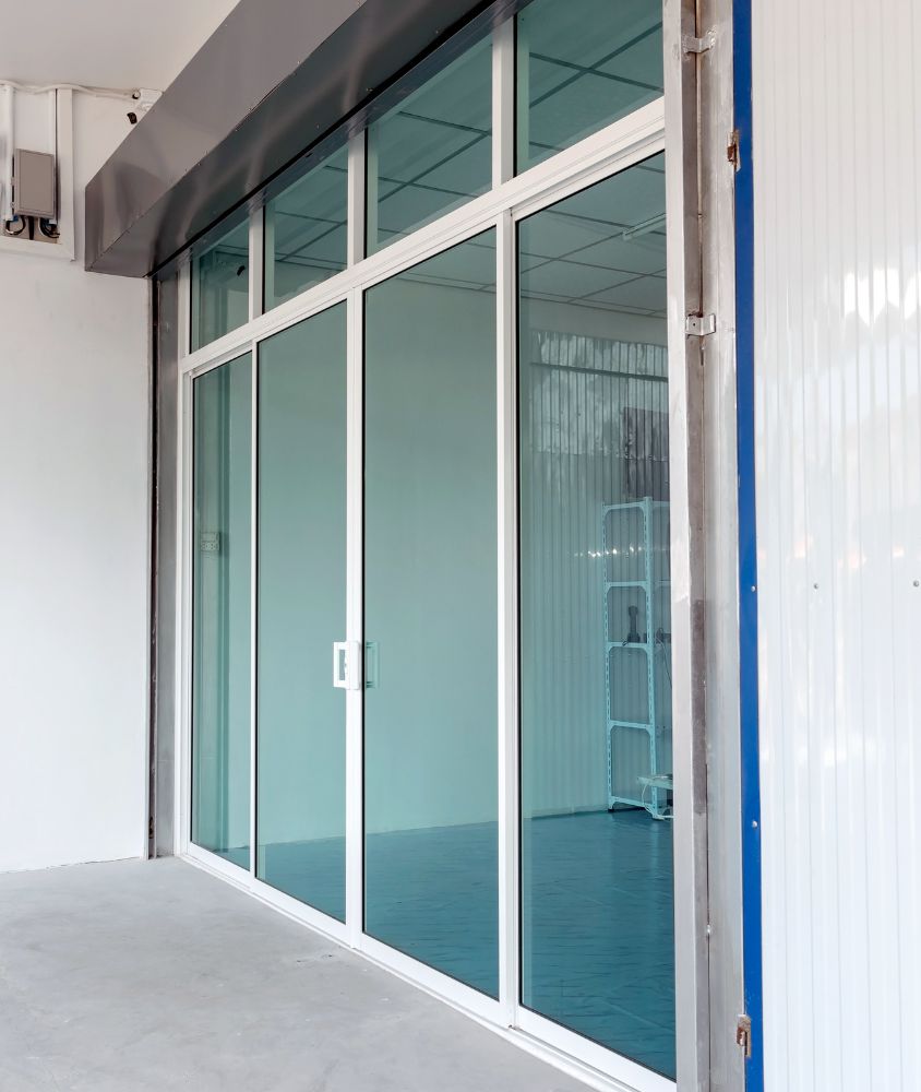 porta de vidro em Natal